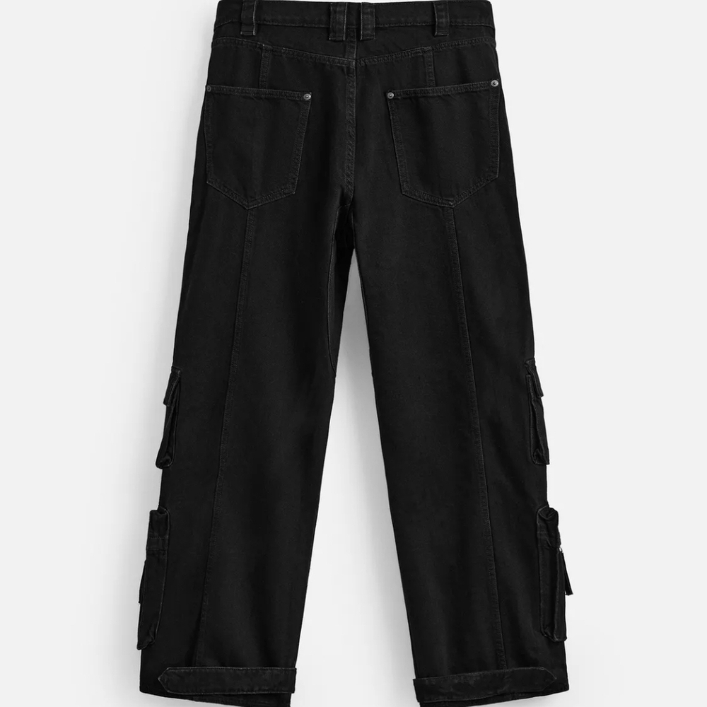 Zara Black Relaxed Men Jeans